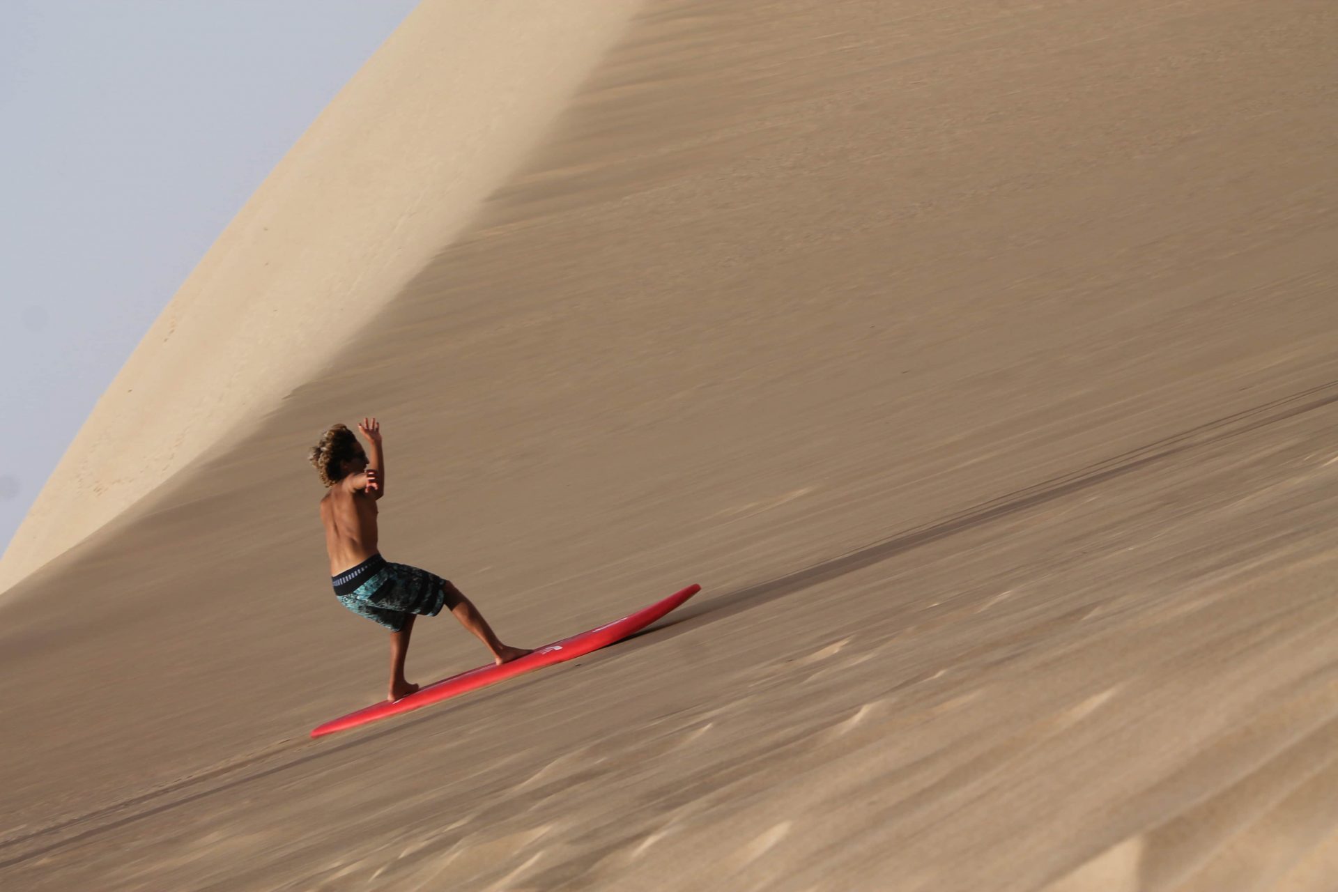 Sandboarding